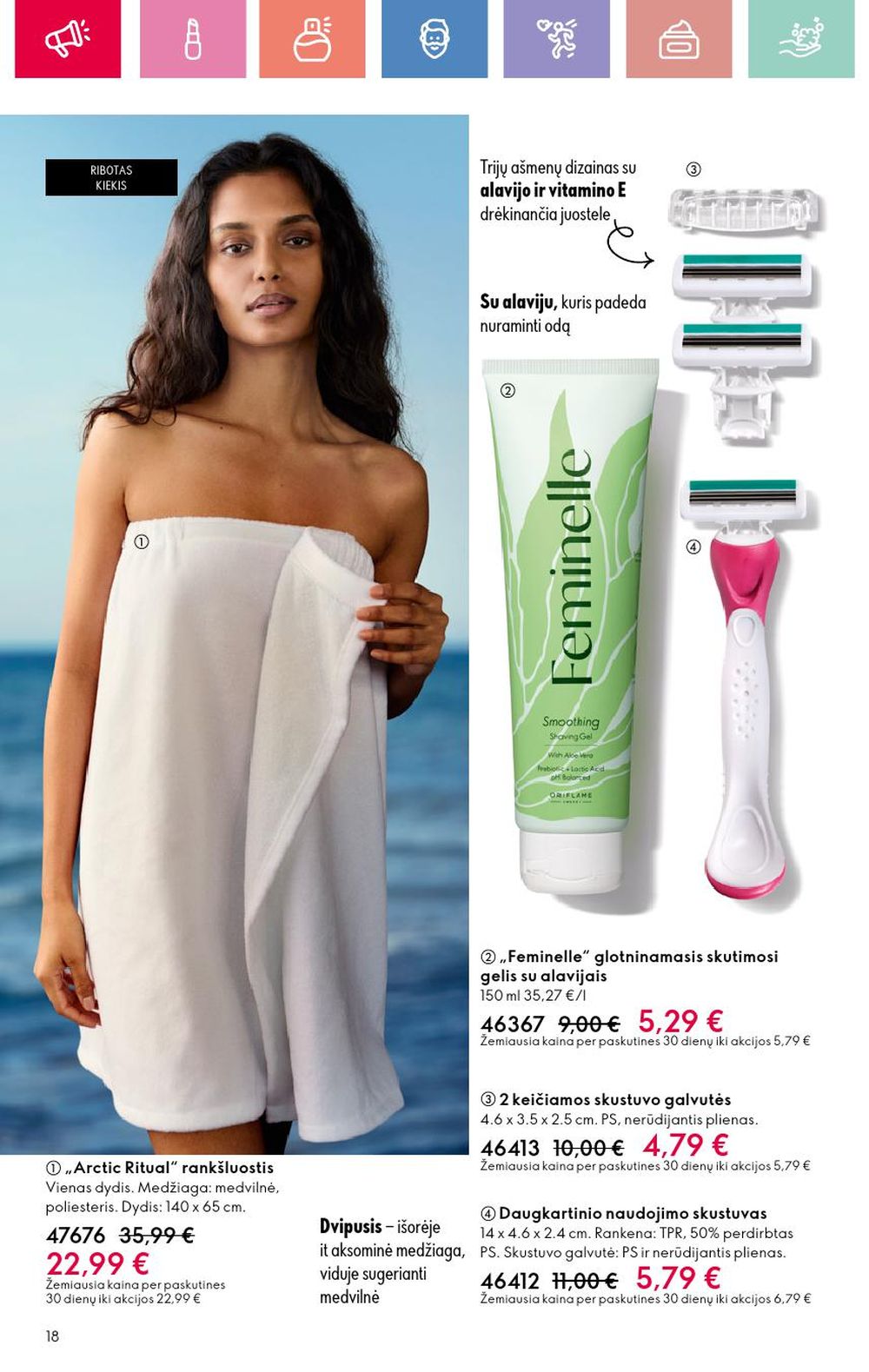 oriflame - ORIFLAME - Katalogas (2025 06 22 - 2025 07 12) - page: 18
