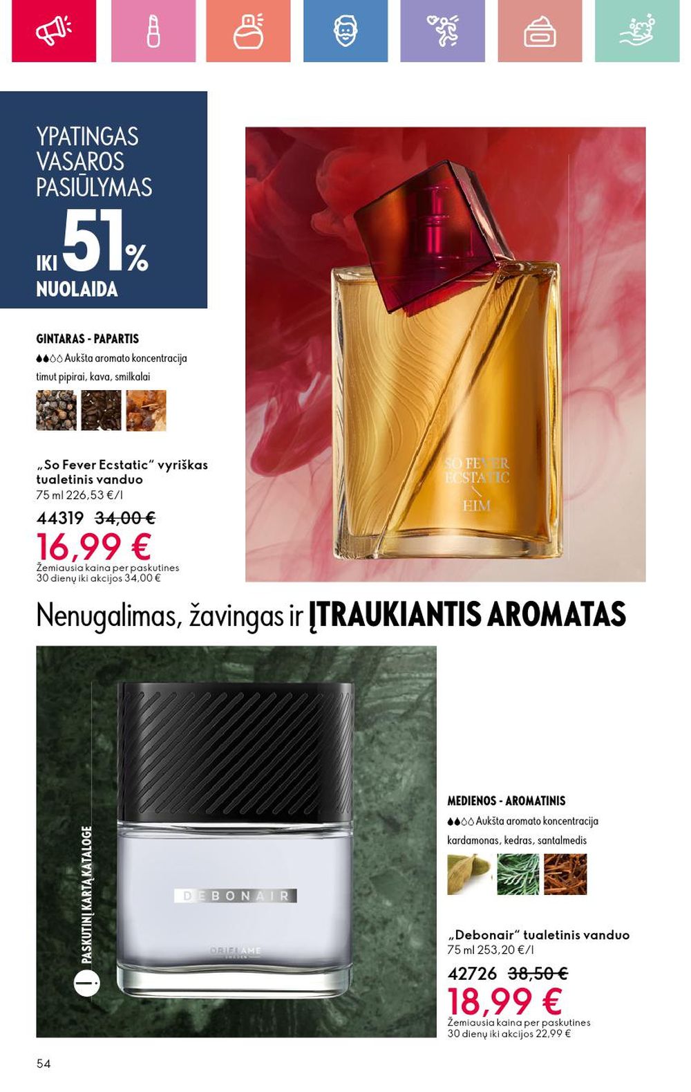 oriflame - ORIFLAME - Katalogas (2025 06 22 - 2025 07 12) - page: 54