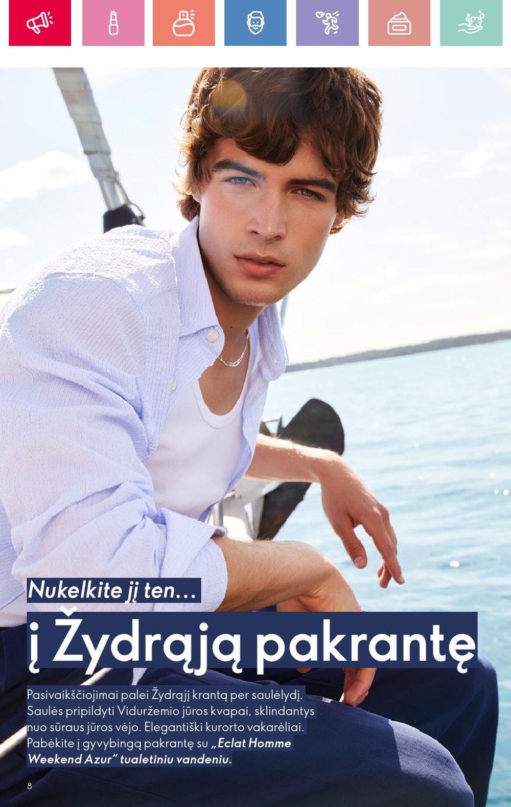 oriflame - ORIFLAME - Katalogas (2025 06 22 - 2025 07 12) - page: 8