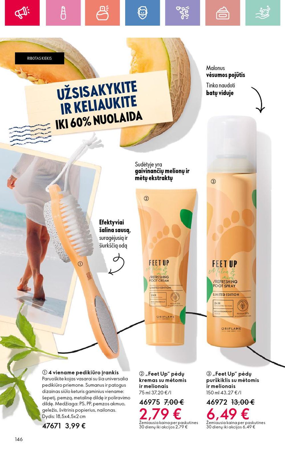oriflame - ORIFLAME - Katalogas (2025 06 22 - 2025 07 12) - page: 146