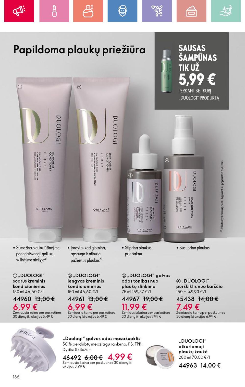 oriflame - ORIFLAME - Katalogas (2025 06 22 - 2025 07 12) - page: 136