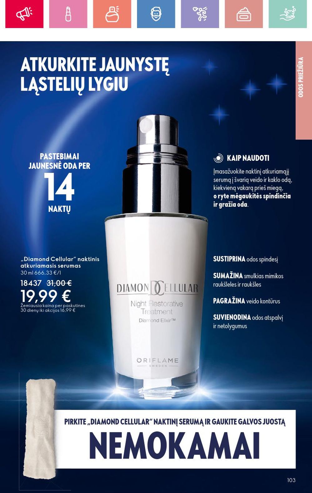 oriflame - ORIFLAME - Katalogas (2025 06 22 - 2025 07 12) - page: 103
