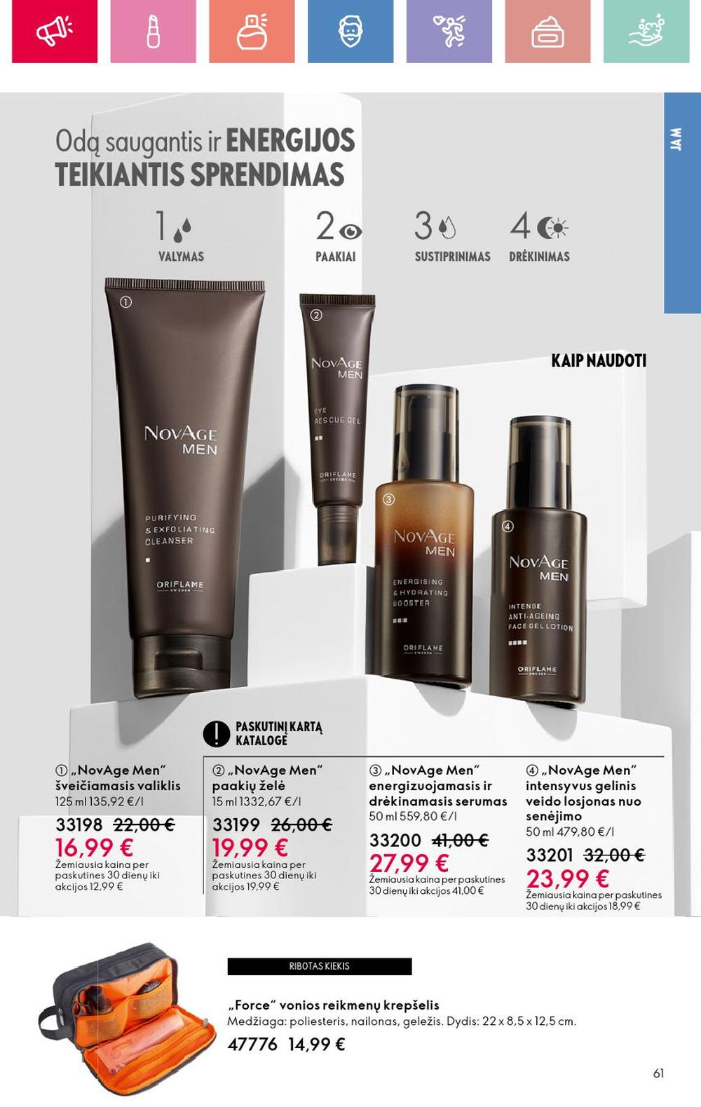 oriflame - ORIFLAME - Katalogas (2025 06 22 - 2025 07 12) - page: 61
