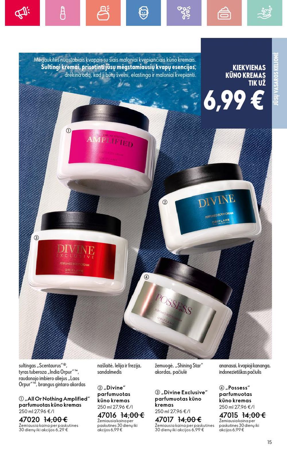 oriflame - ORIFLAME - Katalogas (2025 06 22 - 2025 07 12) - page: 15