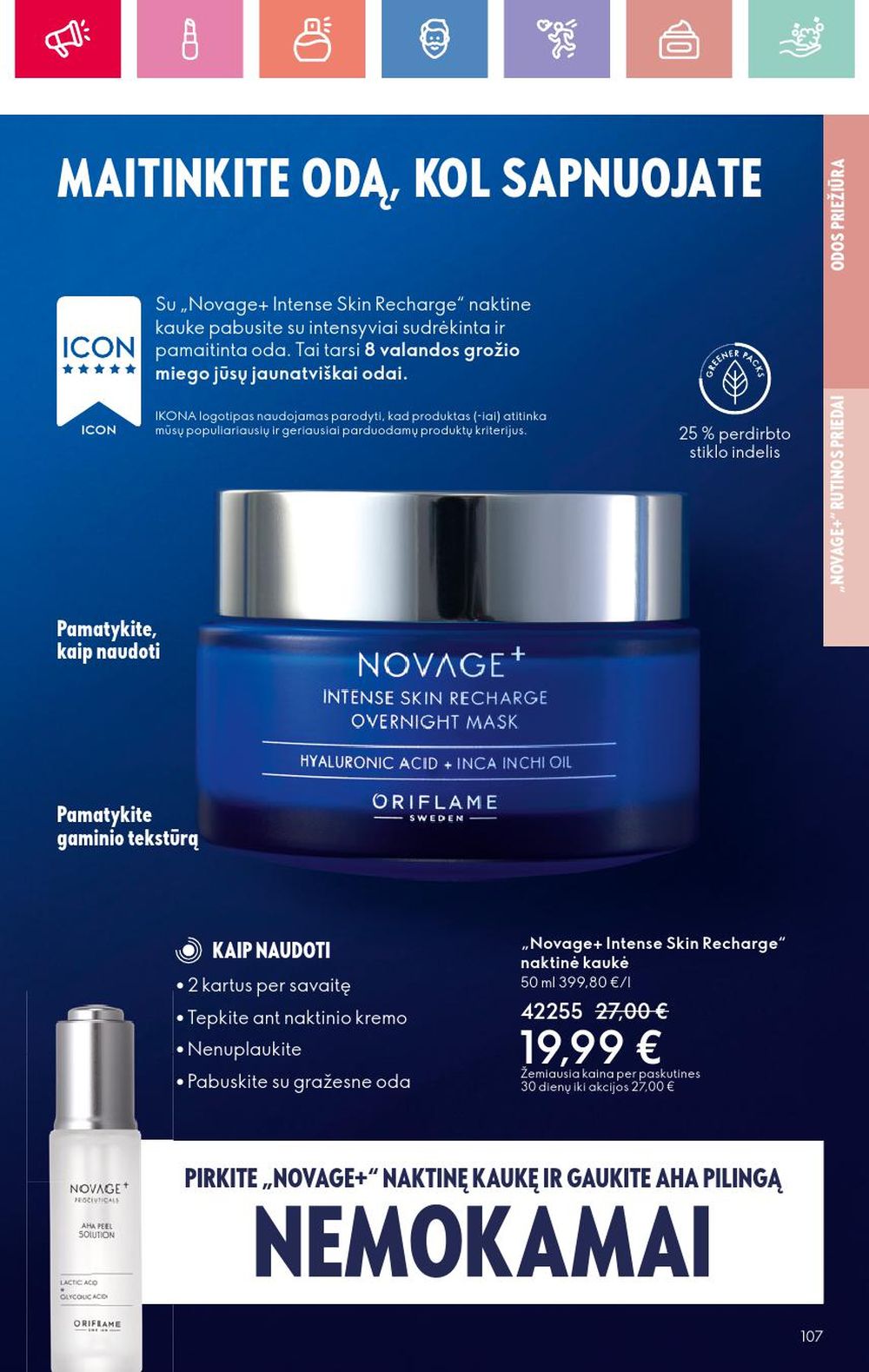 oriflame - ORIFLAME - Katalogas (2025 06 22 - 2025 07 12) - page: 107