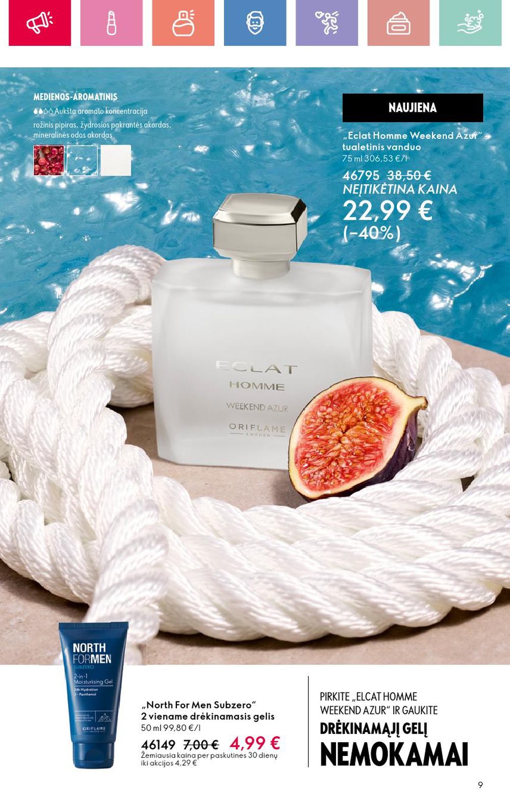 oriflame - ORIFLAME - Katalogas (2025 06 22 - 2025 07 12) - page: 9
