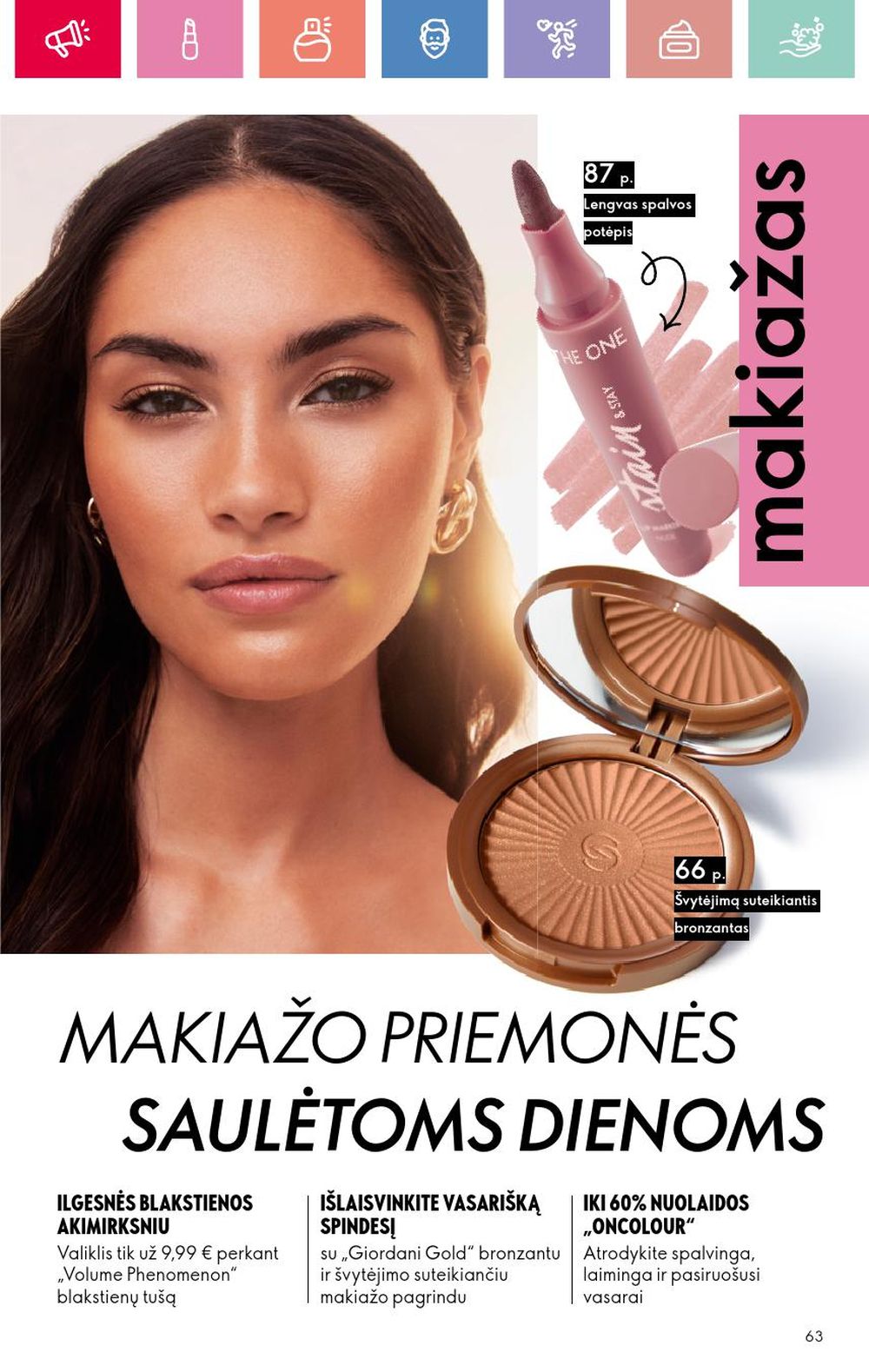 oriflame - ORIFLAME - Katalogas (2025 06 22 - 2025 07 12) - page: 63