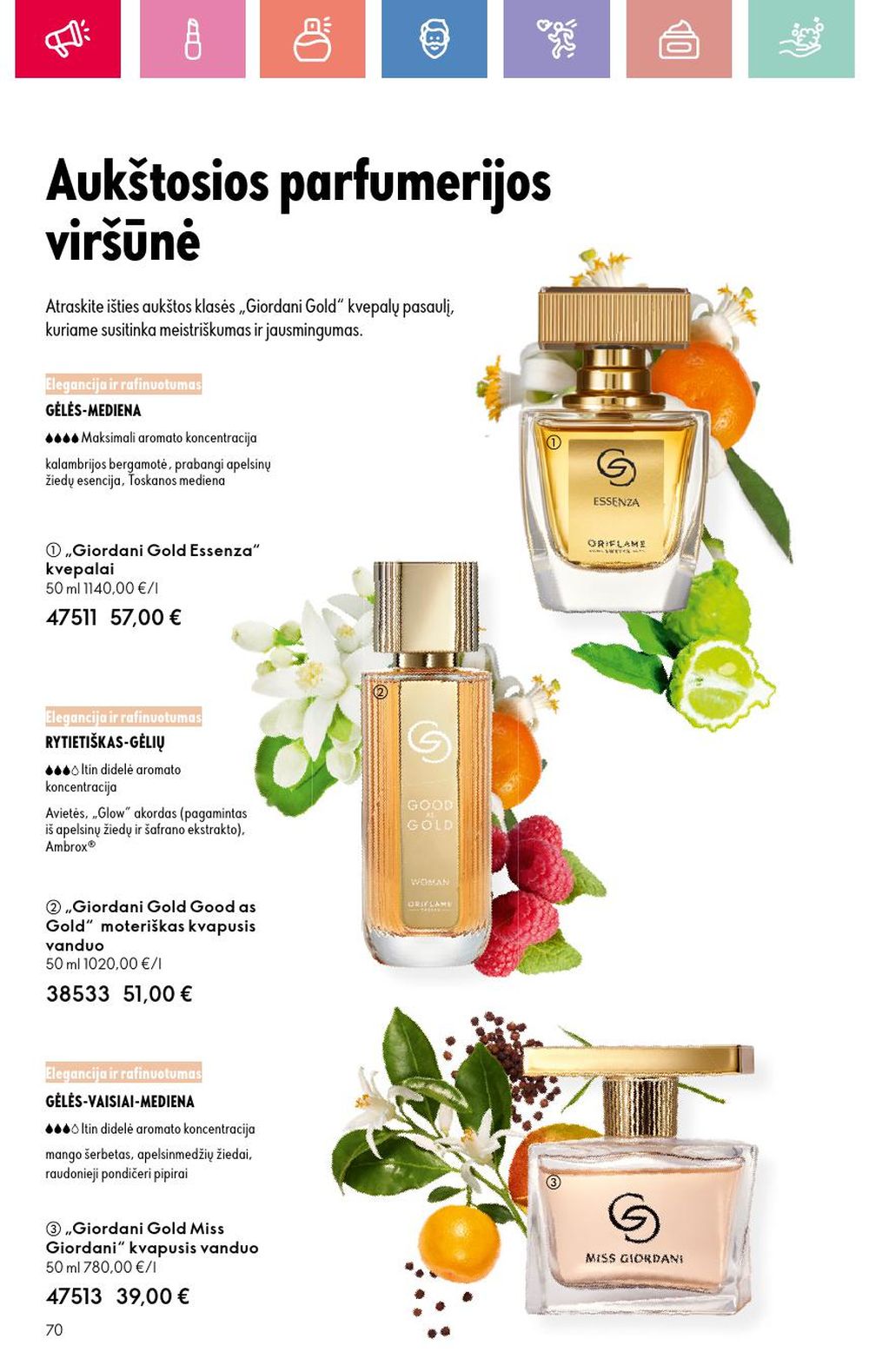 oriflame - ORIFLAME - Katalogas (2025 07 13 - 2025 08 02) - page: 70 oriflame - ORIFLAME - Katalogas (2025 07 13 - 2025 08 02) - page: 70