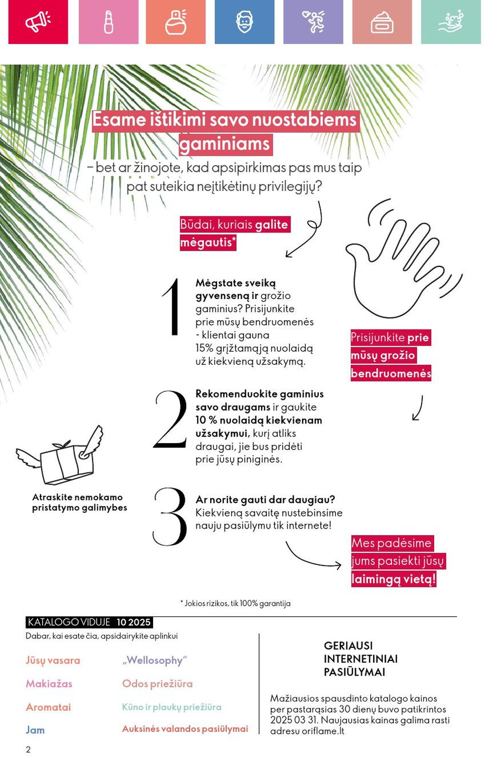 oriflame - ORIFLAME - Katalogas (2025 07 13 - 2025 08 02) - page: 2 oriflame - ORIFLAME - Katalogas (2025 07 13 - 2025 08 02) - page: 2