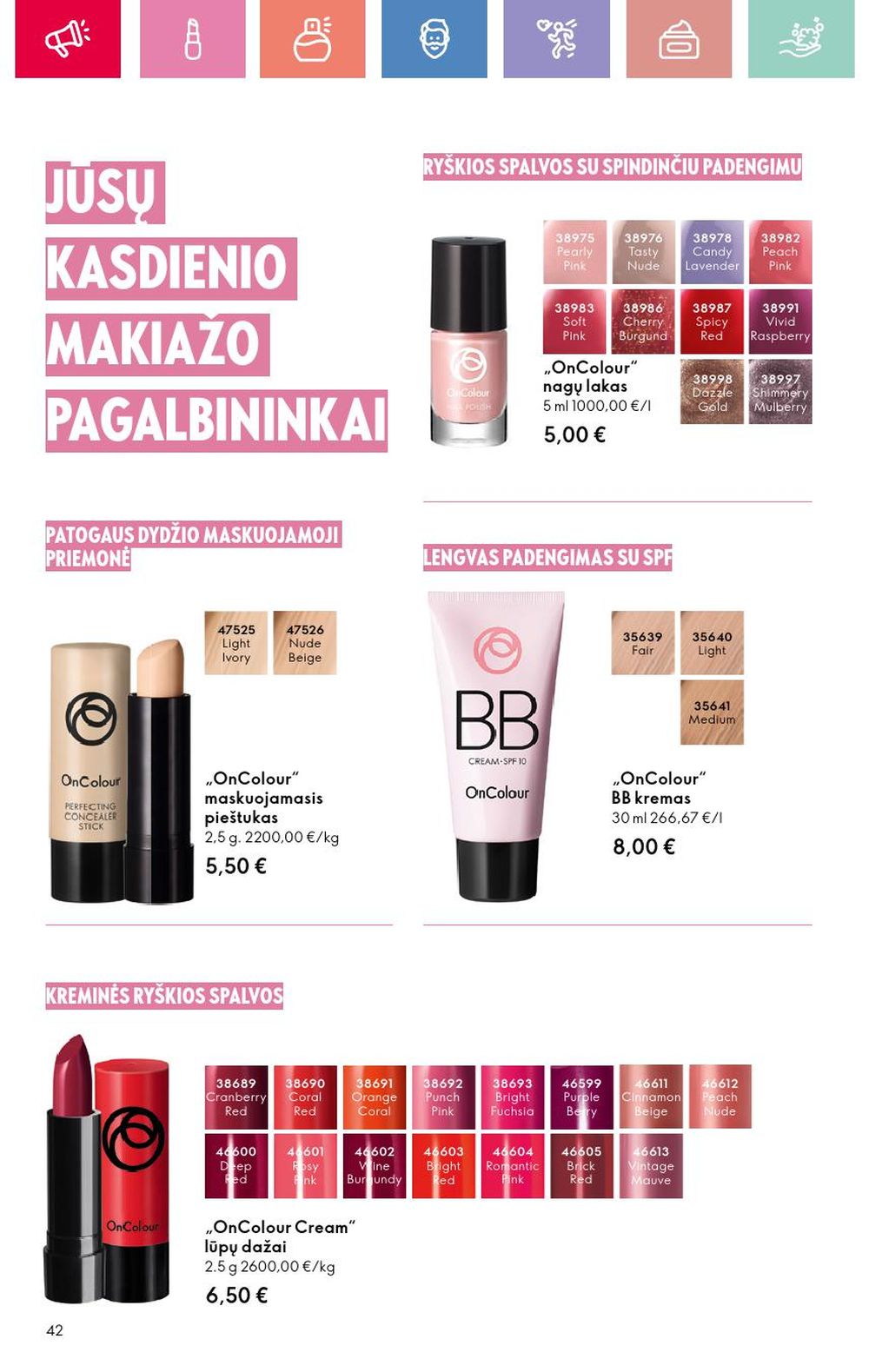 oriflame - ORIFLAME - Katalogas (2025 07 13 - 2025 08 02) - page: 42 oriflame - ORIFLAME - Katalogas (2025 07 13 - 2025 08 02) - page: 42