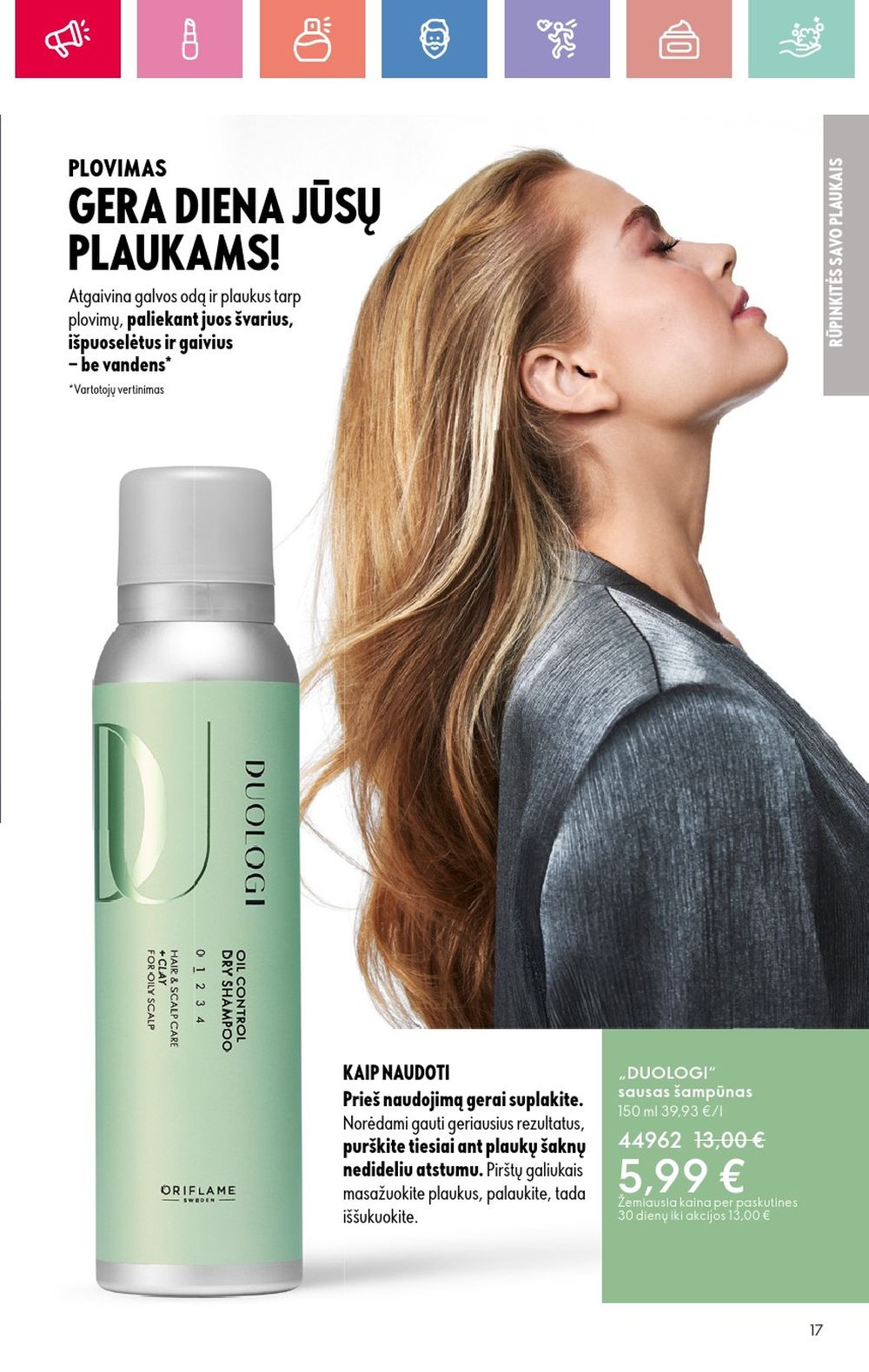 oriflame - ORIFLAME - Katalogas (2025 08 03 - 2025 08 23) - page: 17