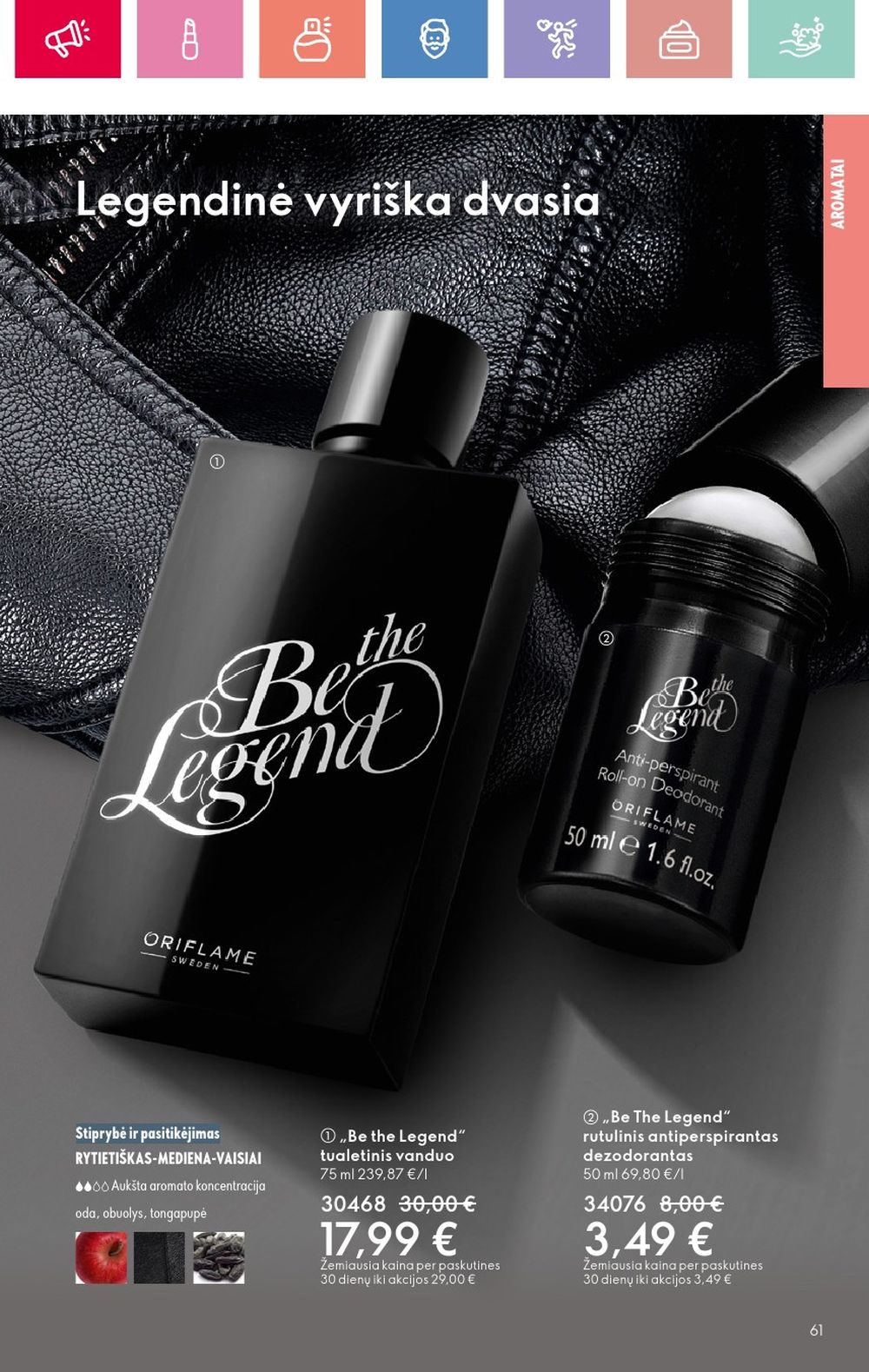 oriflame - ORIFLAME - Katalogas (2025 08 03 - 2025 08 23) - page: 61