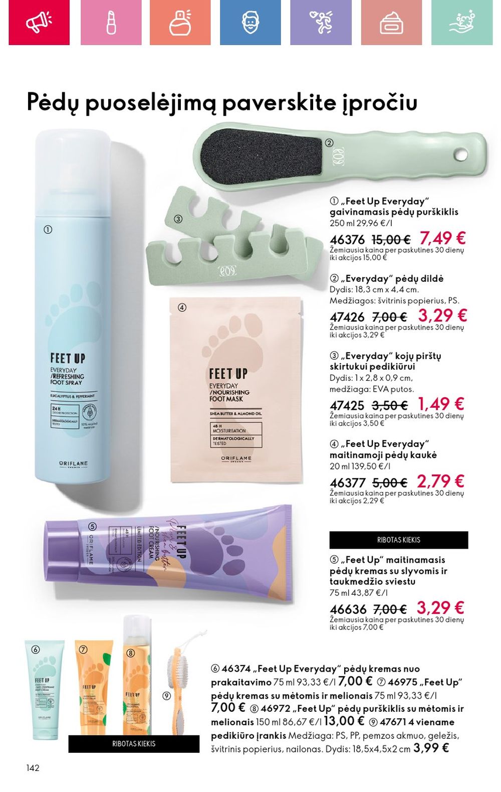 oriflame - ORIFLAME - Katalogas (2025 08 03 - 2025 08 23) - page: 142