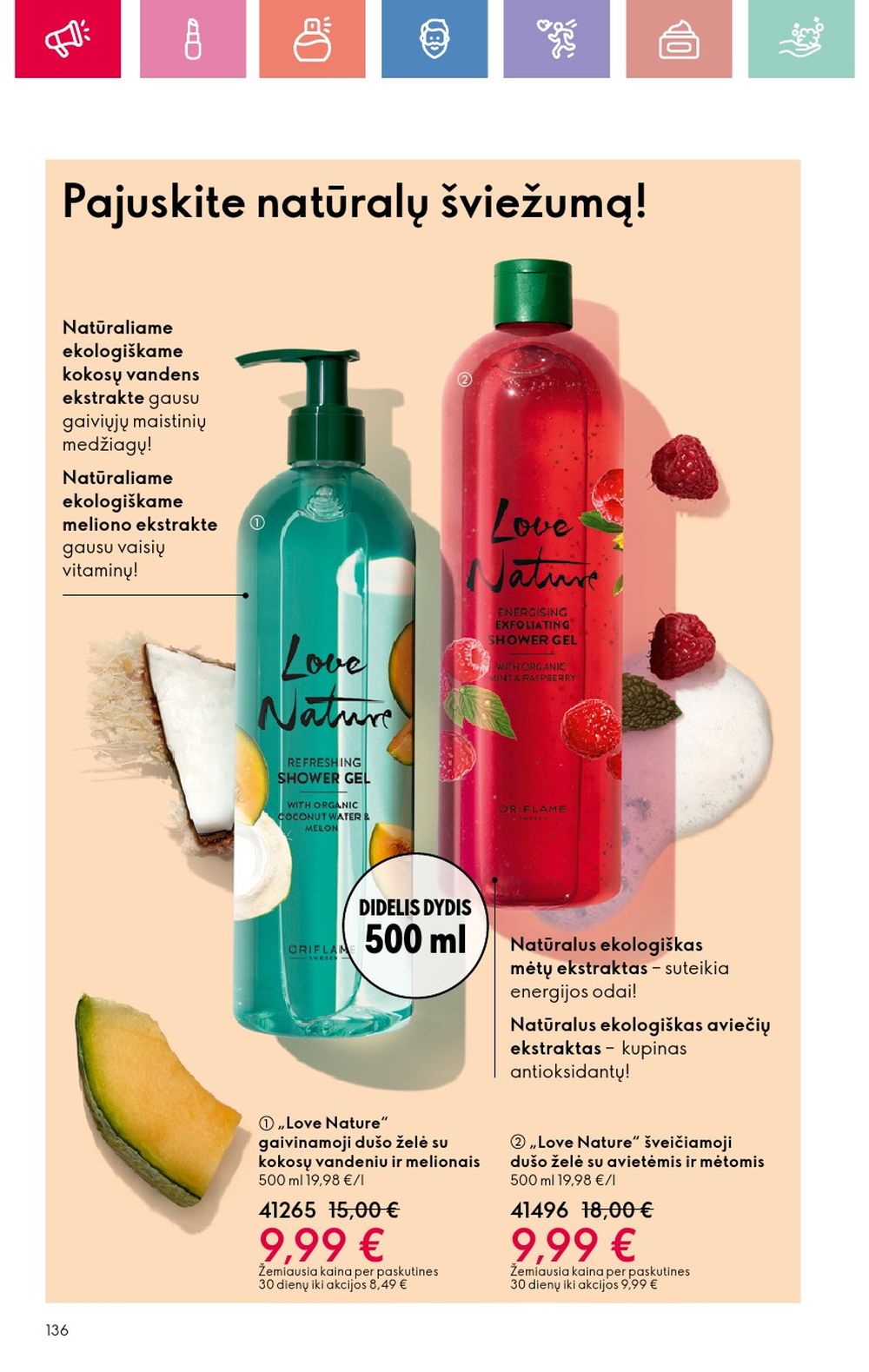 oriflame - ORIFLAME - Katalogas (2025 08 03 - 2025 08 23) - page: 136