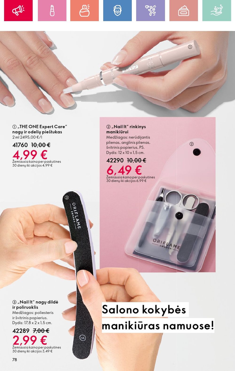 oriflame - ORIFLAME - Katalogas (2025 08 03 - 2025 08 23) - page: 78