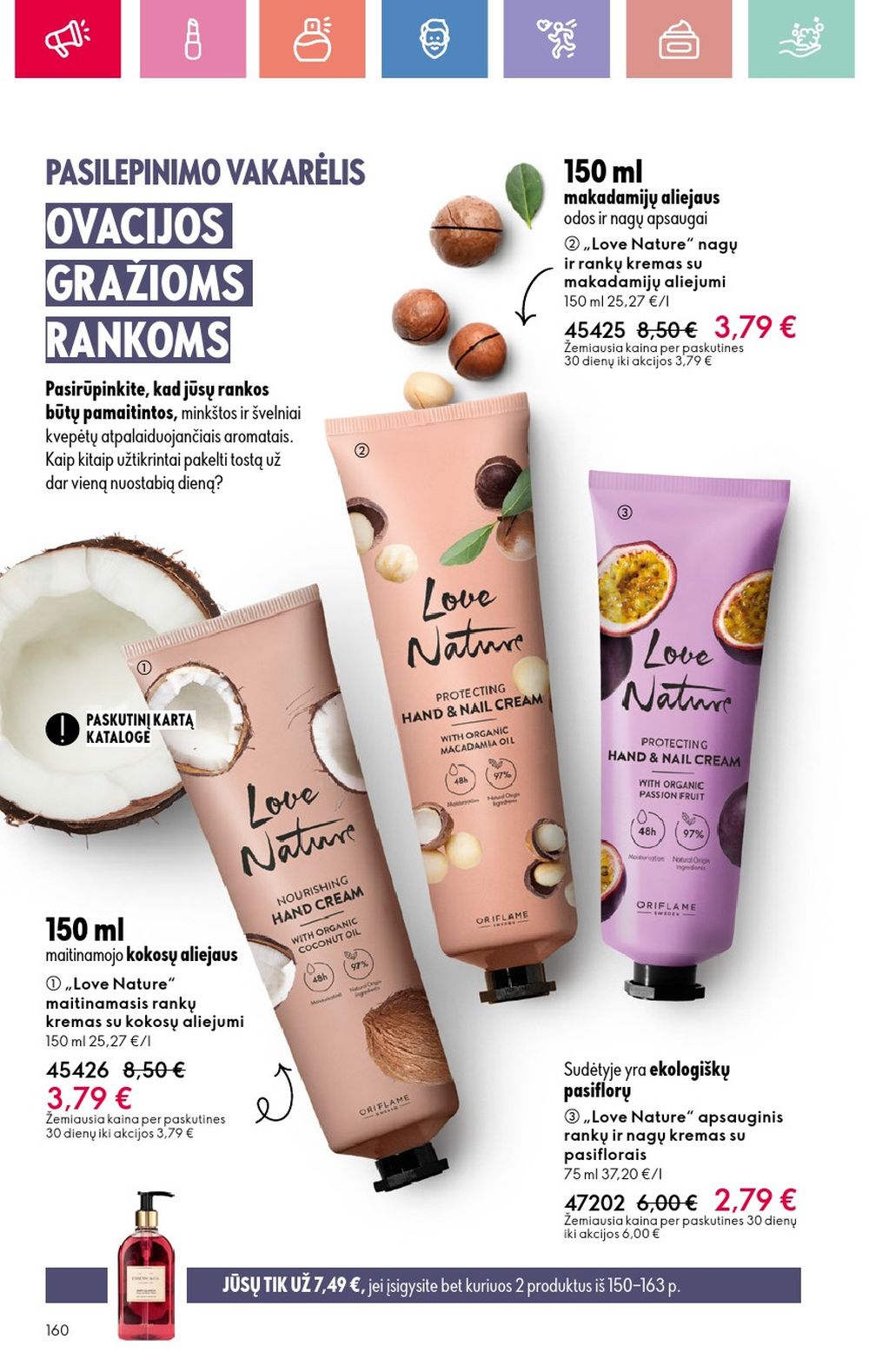 oriflame - ORIFLAME - Katalogas (2025 08 03 - 2025 08 23) - page: 160