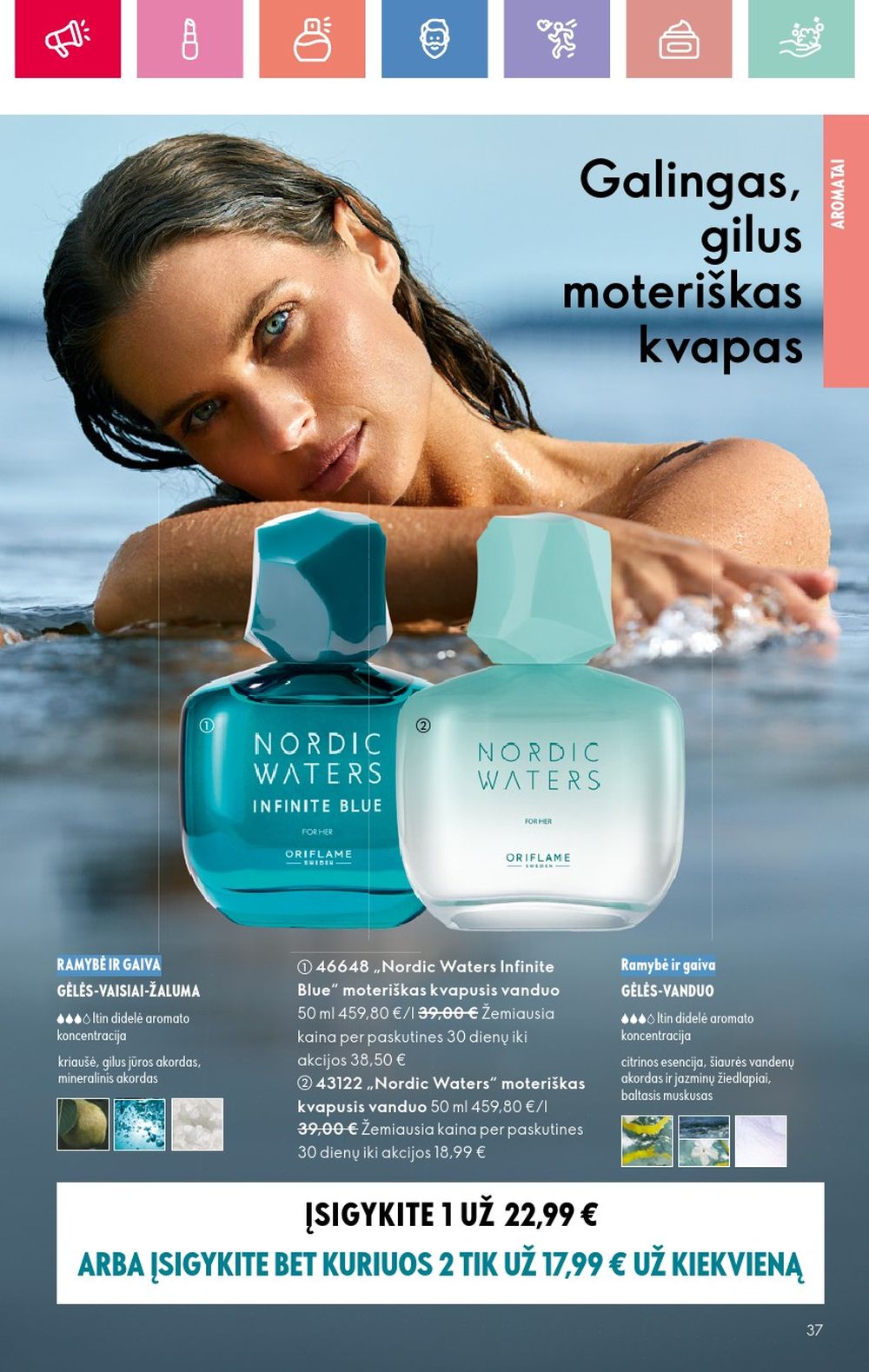 oriflame - ORIFLAME - Katalogas (2025 08 03 - 2025 08 23) - page: 37