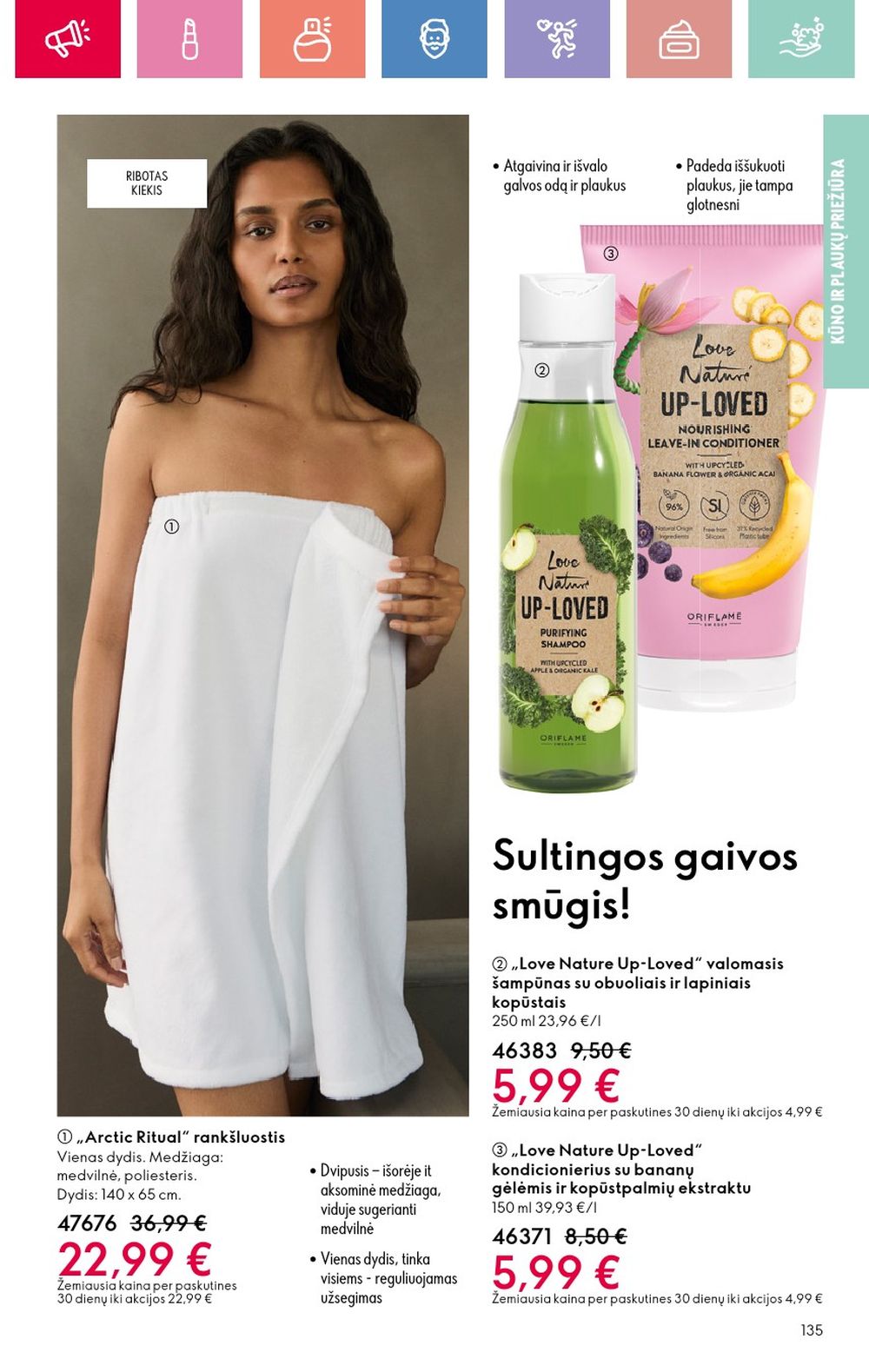 oriflame - ORIFLAME - Katalogas (2025 08 03 - 2025 08 23) - page: 135