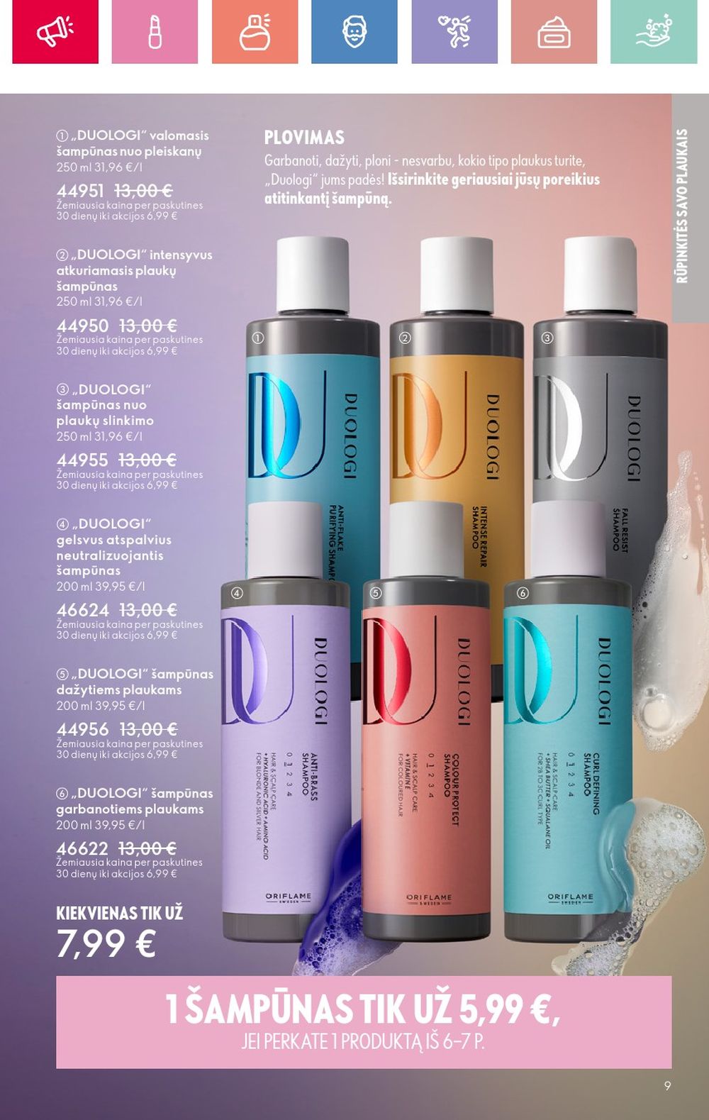 oriflame - ORIFLAME - Katalogas (2025 08 03 - 2025 08 23) - page: 9