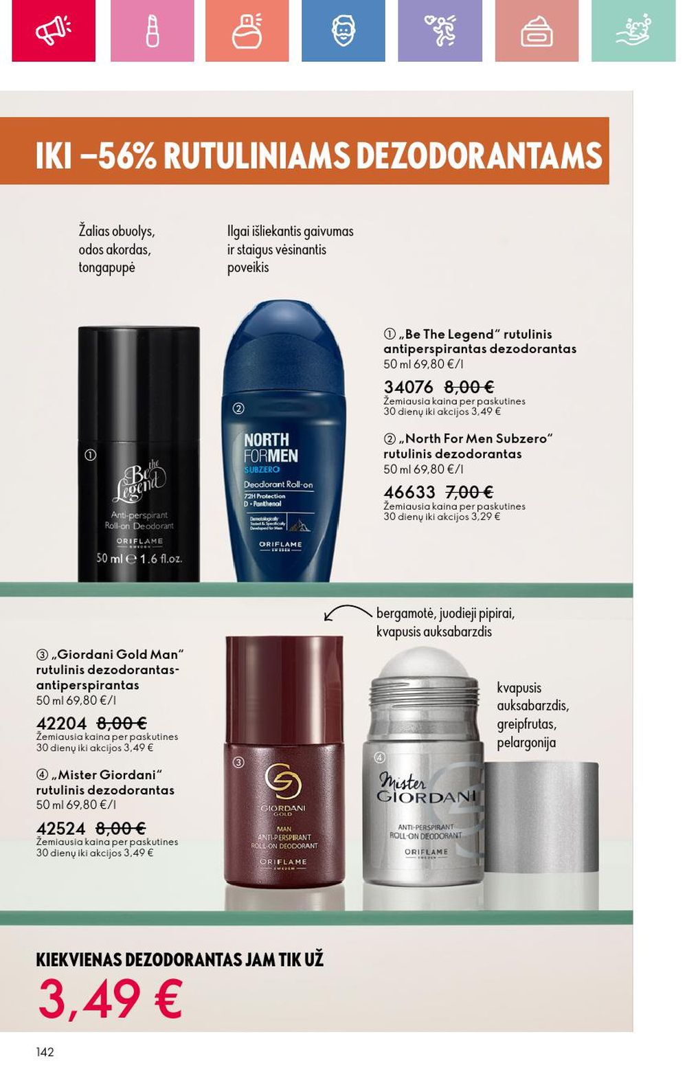 oriflame - ORIFLAME - Katalogas (2025 08 24 - 2025 09 13) - page: 142 oriflame - ORIFLAME - Katalogas (2025 08 24 - 2025 09 13) - page: 142