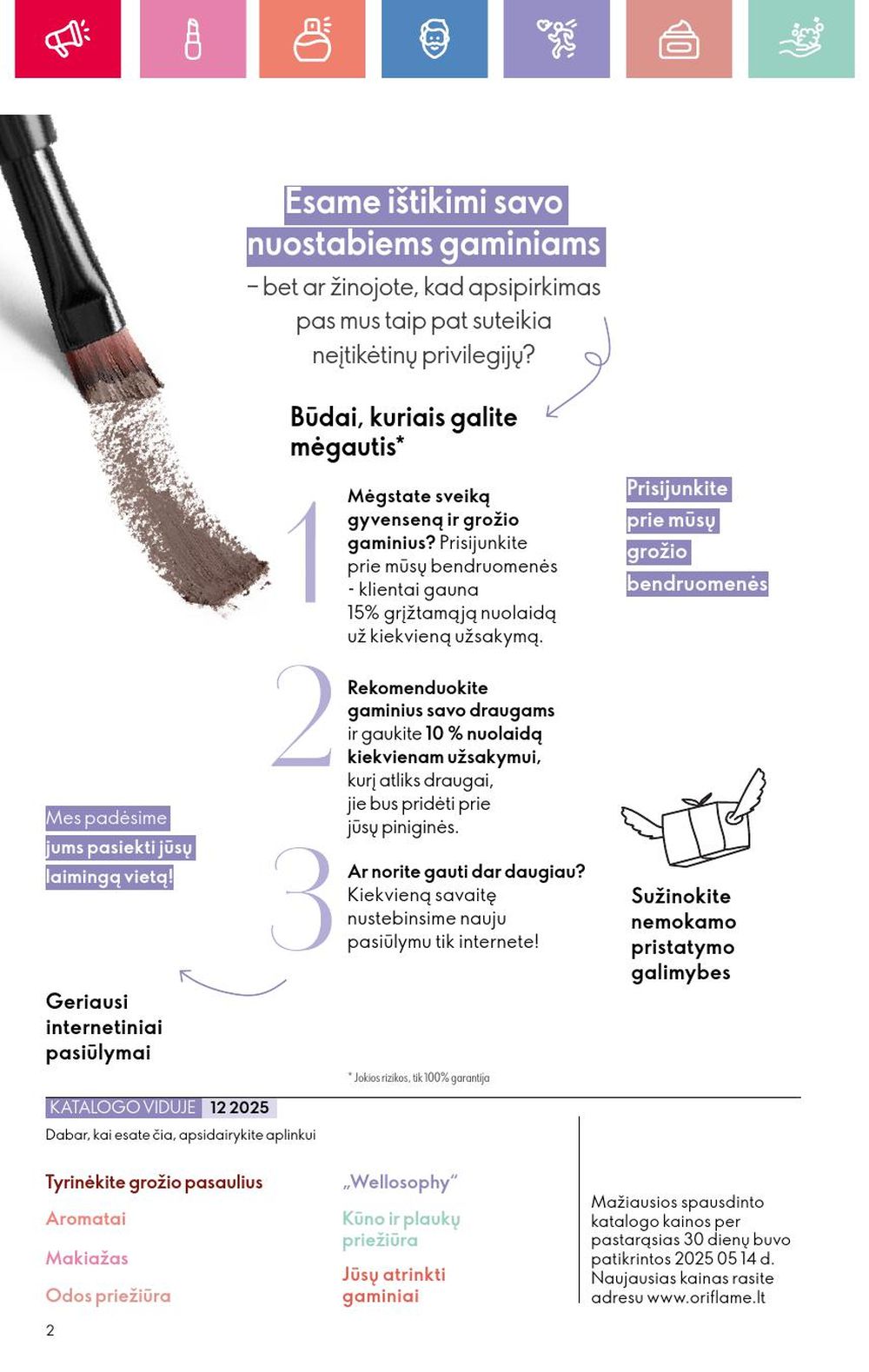 oriflame - ORIFLAME - Katalogas (2025 08 24 - 2025 09 13) - page: 2 oriflame - ORIFLAME - Katalogas (2025 08 24 - 2025 09 13) - page: 2