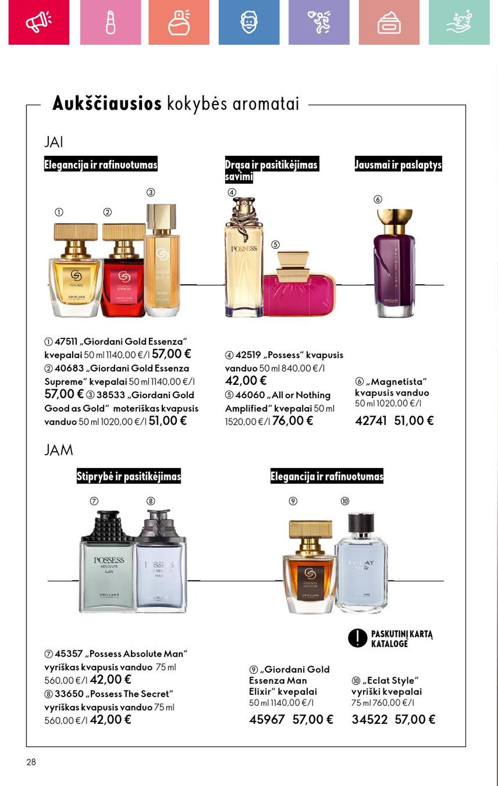 oriflame - ORIFLAME - Katalogas (2025 08 24 - 2025 09 13) - page: 28 oriflame - ORIFLAME - Katalogas (2025 08 24 - 2025 09 13) - page: 28