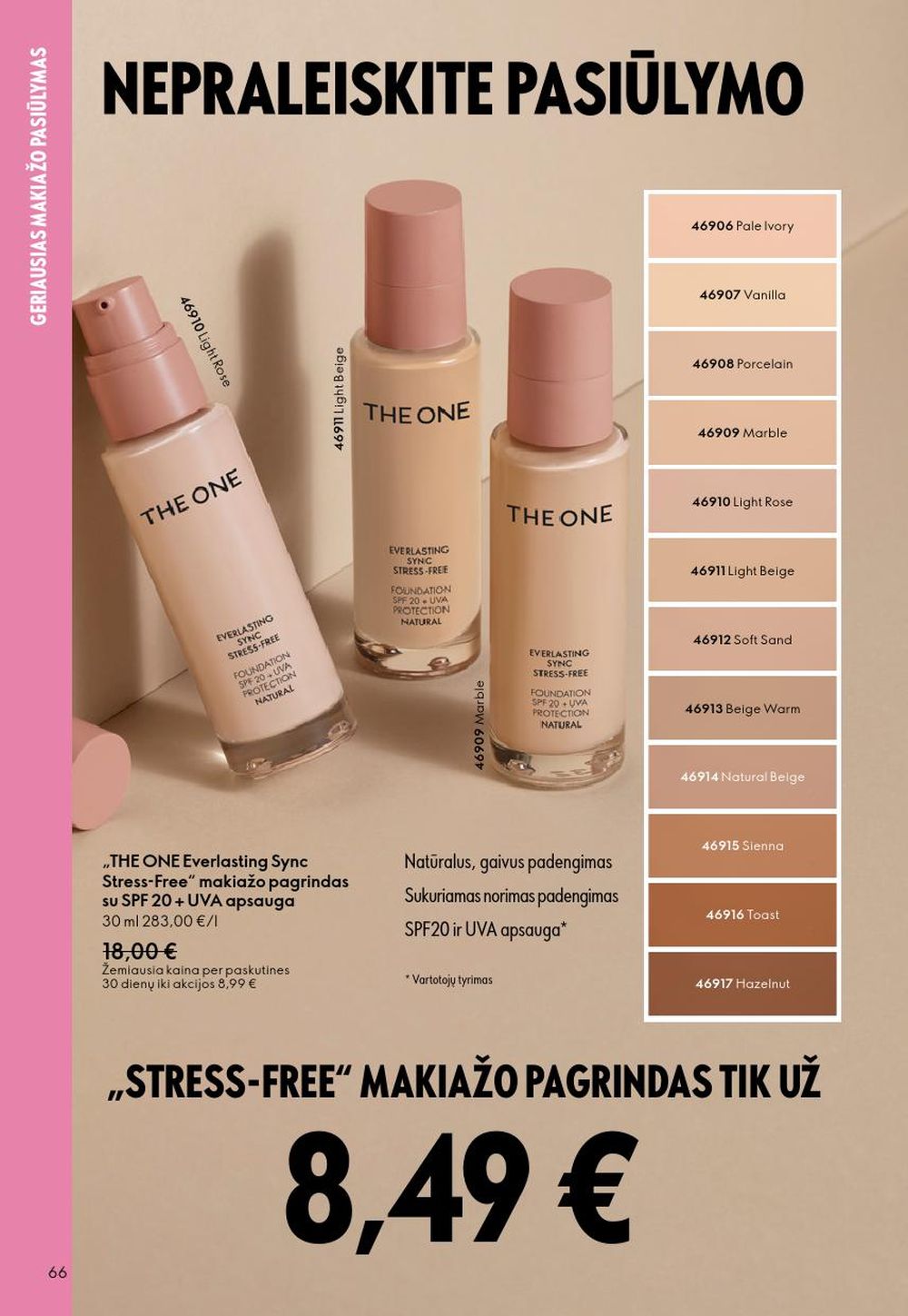oriflame - ORIFLAME - Katalogas (2025 09 14 - 2025 10 07) - page: 66