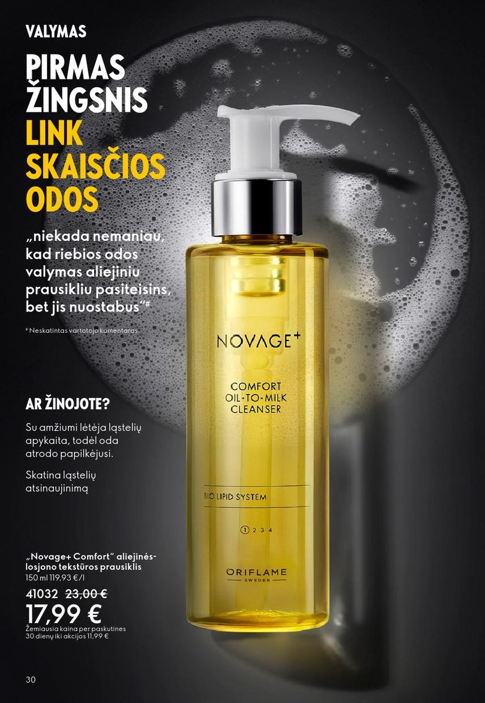 oriflame - ORIFLAME - Katalogas (2025 09 14 - 2025 10 07) - page: 30