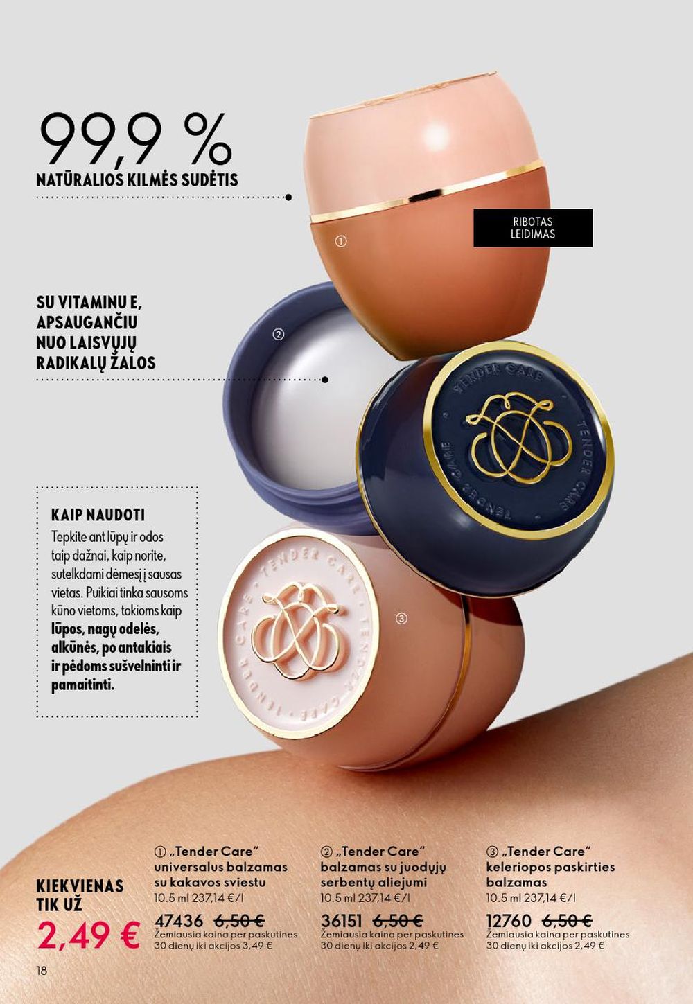 oriflame - ORIFLAME - Katalogas (2025 09 14 - 2025 10 07) - page: 18