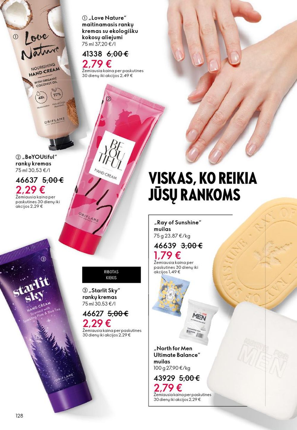 oriflame - ORIFLAME - Katalogas (2025 09 14 - 2025 10 07) - page: 128
