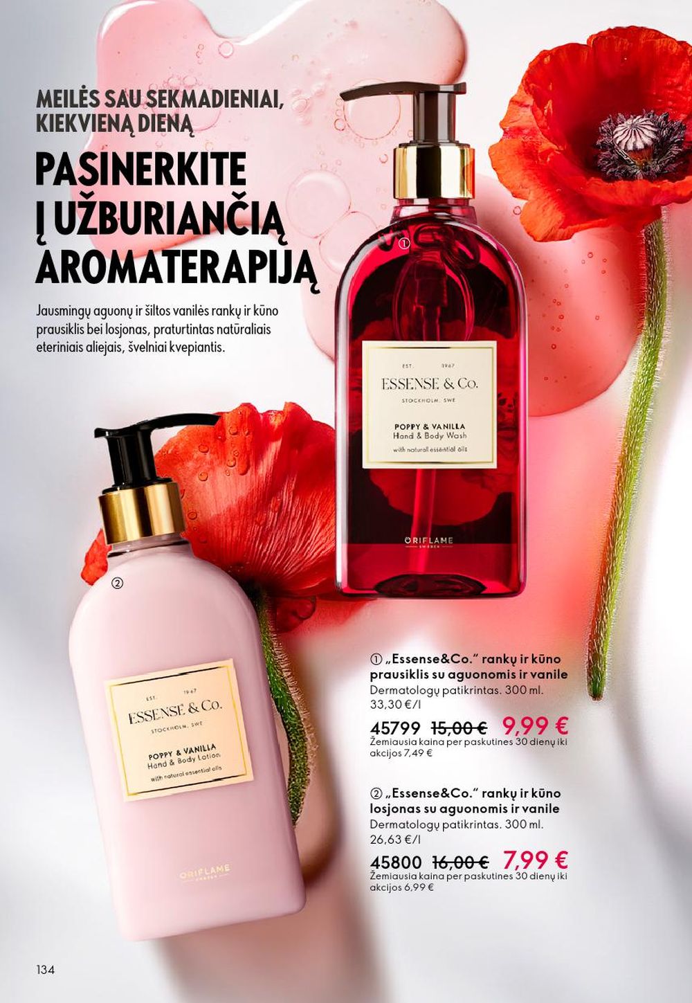 oriflame - ORIFLAME - Katalogas (2025 09 14 - 2025 10 07) - page: 134