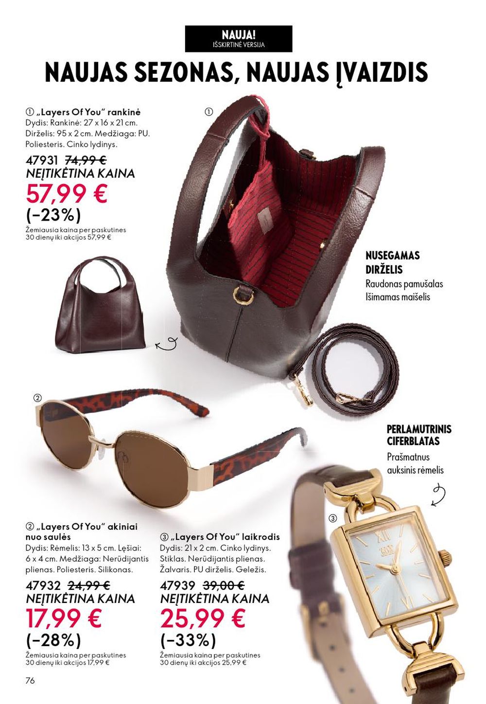 oriflame - ORIFLAME - Katalogas (2025 09 14 - 2025 10 07) - page: 76