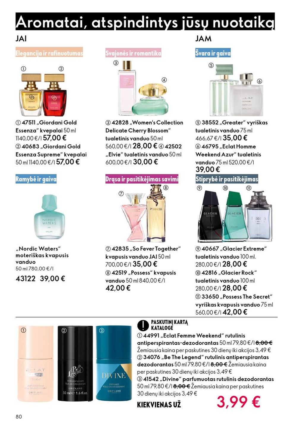 oriflame - ORIFLAME - Katalogas (2025 10 08 - 2025 10 28) - page: 80 oriflame - ORIFLAME - Katalogas (2025 10 08 - 2025 10 28) - page: 80