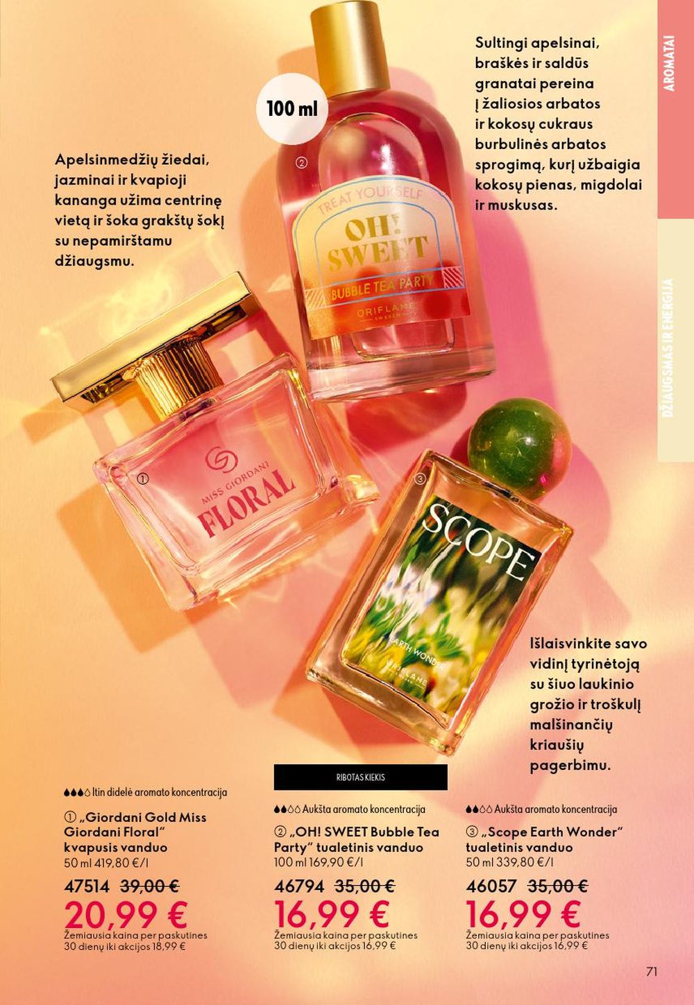 oriflame - ORIFLAME - Katalogas (2025 10 08 - 2025 10 28) - page: 71 oriflame - ORIFLAME - Katalogas (2025 10 08 - 2025 10 28) - page: 71