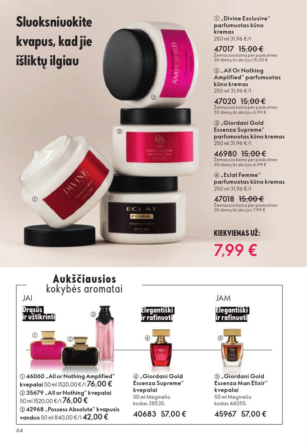 oriflame - ORIFLAME - Katalogas (2025 10 29 - 2025 11 18) - page: 64