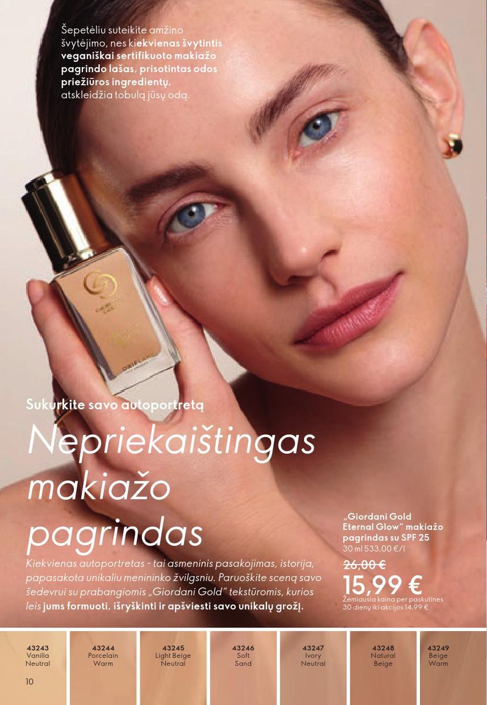 oriflame - ORIFLAME - Katalogas (2025 10 29 - 2025 11 18) - page: 10