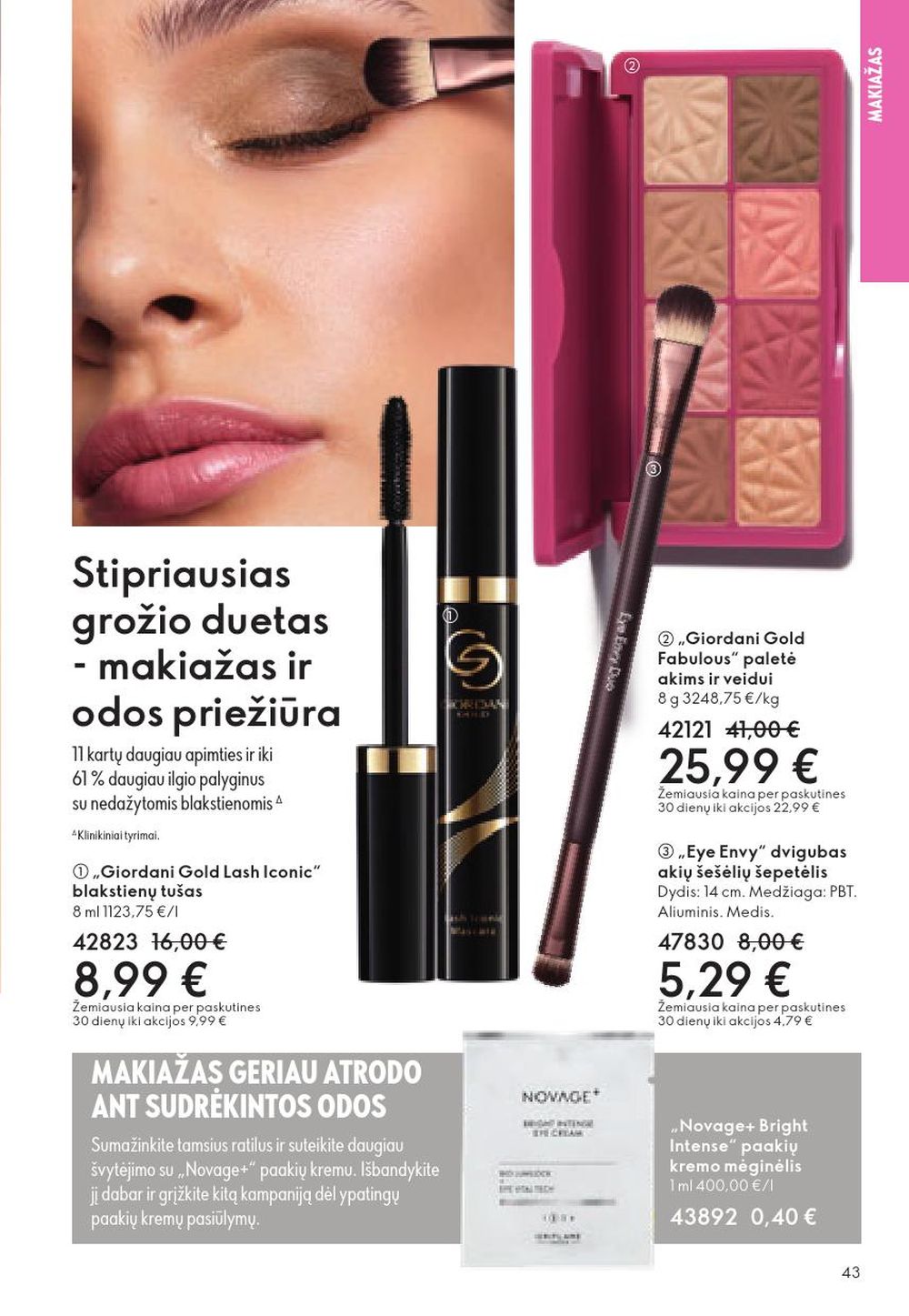 oriflame - ORIFLAME - Katalogas (2025 10 29 - 2025 11 18) - page: 43