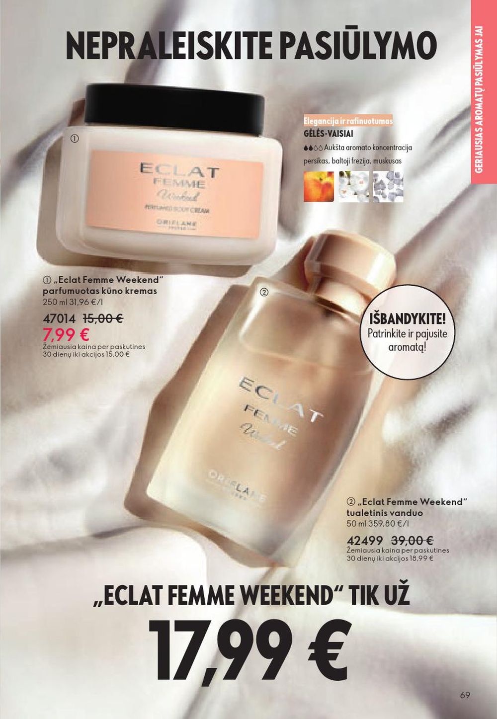 oriflame - ORIFLAME - Katalogas (2025 10 29 - 2025 11 18) - page: 69