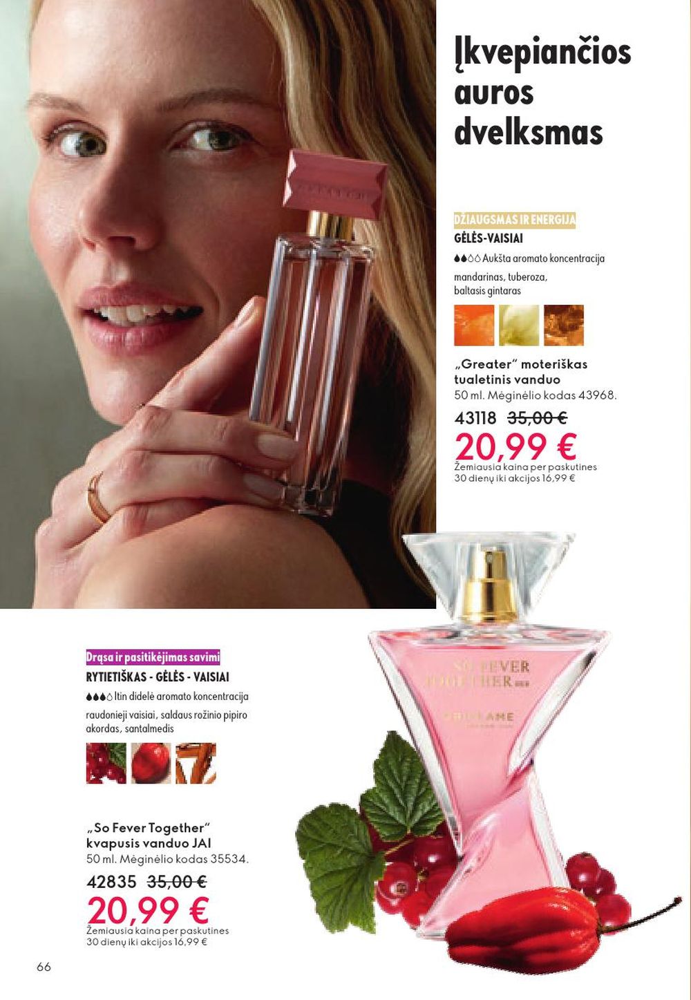 oriflame - ORIFLAME - Katalogas (2025 10 29 - 2025 11 18) - page: 66