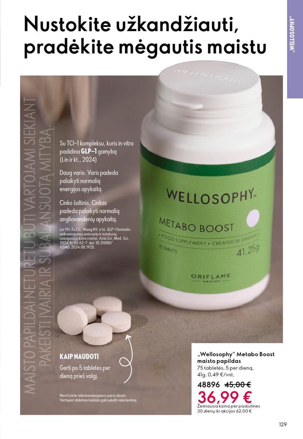 oriflame - ORIFLAME - Katalogas (2025 11 19 - 2025 12 09) - page: 129