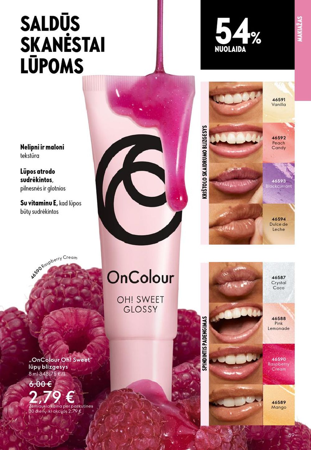 oriflame - ORIFLAME - Katalogas (2025 11 19 - 2025 12 09) - page: 89