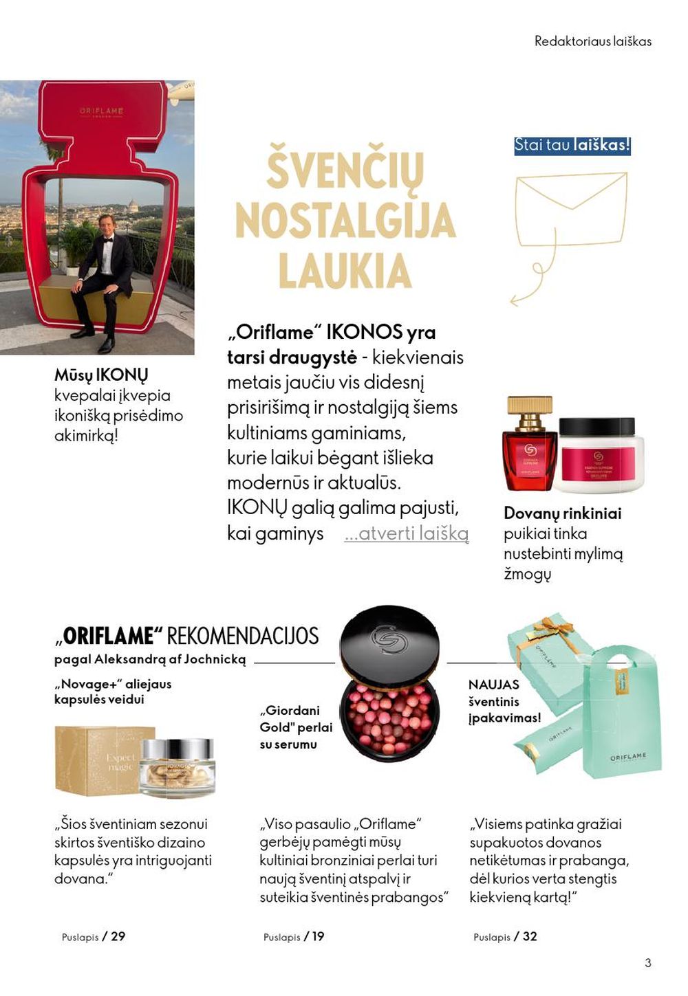 oriflame - ORIFLAME - Katalogas (2025 11 19 - 2025 12 09) - page: 3