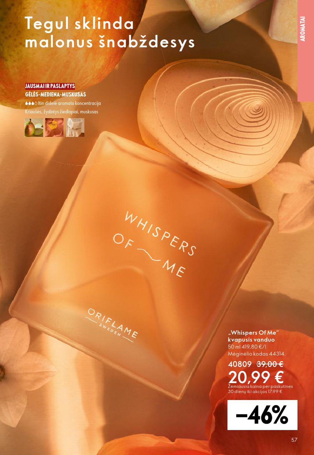 oriflame - ORIFLAME - Katalogas (2025 11 19 - 2025 12 09) - page: 57