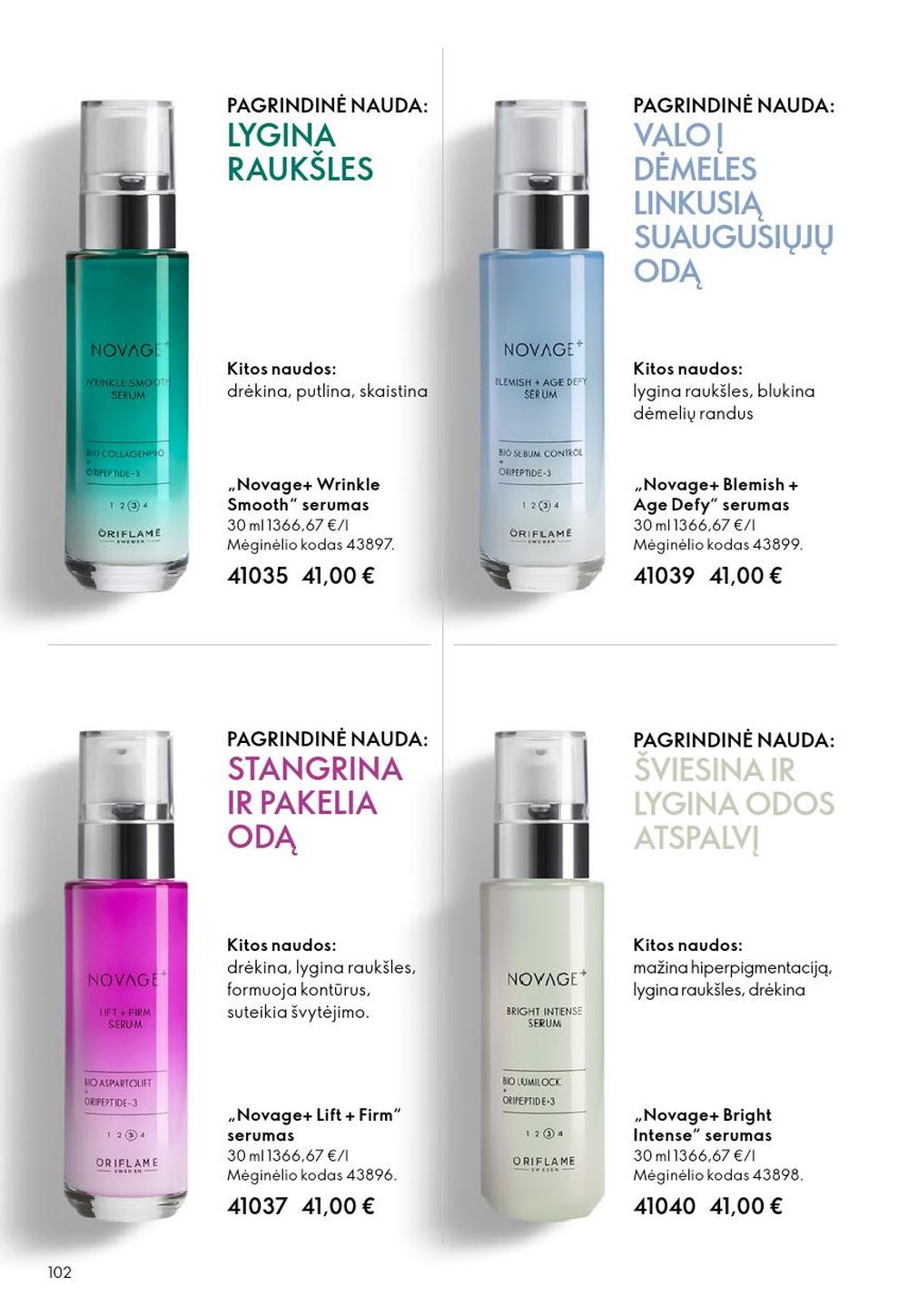 oriflame - ORIFLAME - Katalogas (2025 11 19 - 2025 12 09) - page: 102