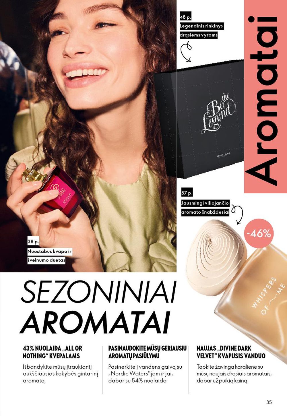 oriflame - ORIFLAME - Katalogas (2025 11 19 - 2025 12 09) - page: 35