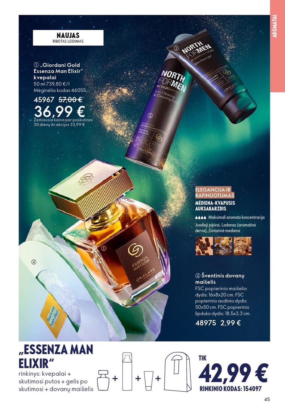 oriflame - ORIFLAME - Katalogas (2025 11 19 - 2025 12 09) - page: 45