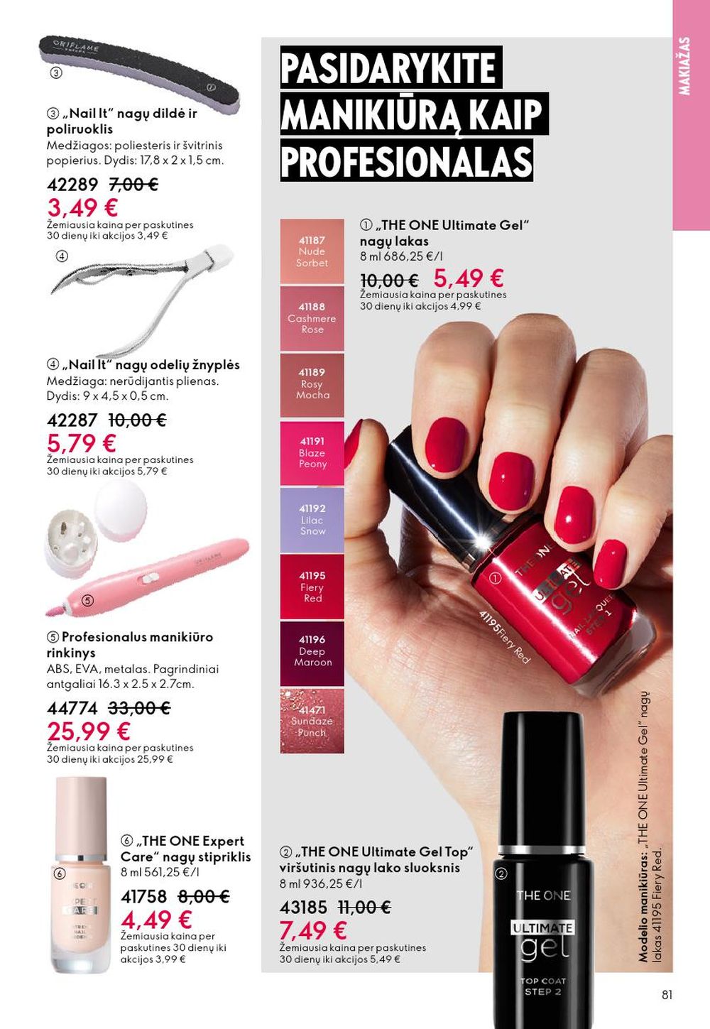 oriflame - ORIFLAME - Katalogas (2025 11 19 - 2025 12 09) - page: 81