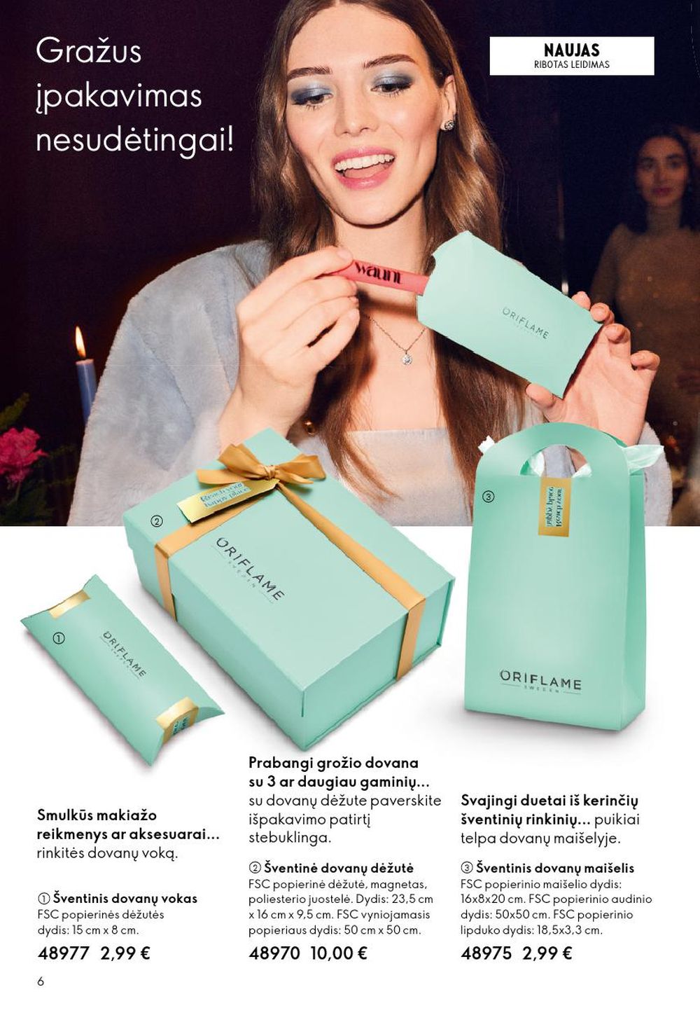 oriflame - ORIFLAME - Katalogas (2025 12 10 - 2025 12 30) - page: 6