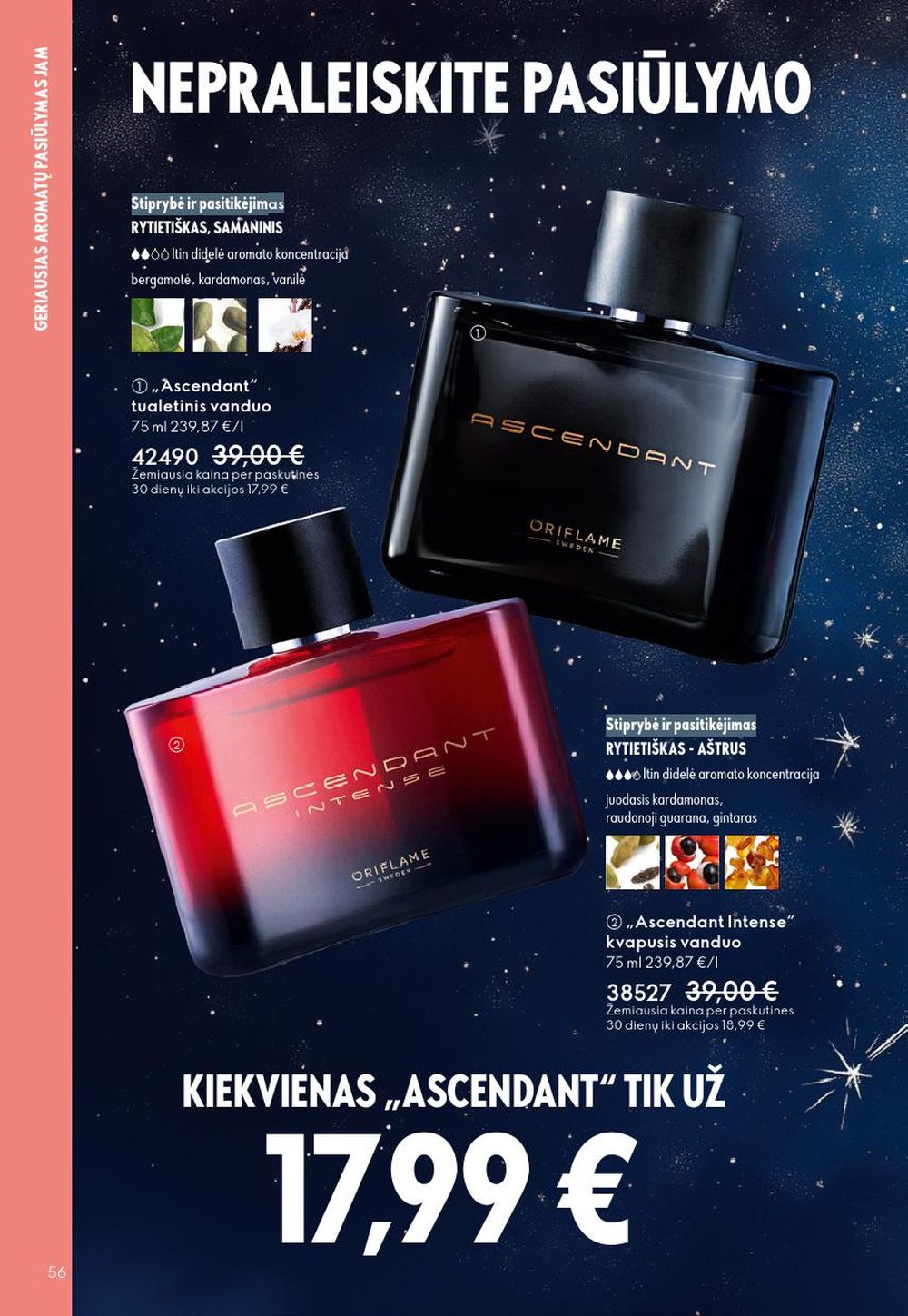 oriflame - ORIFLAME - Katalogas (2025 12 10 - 2025 12 30) - page: 56