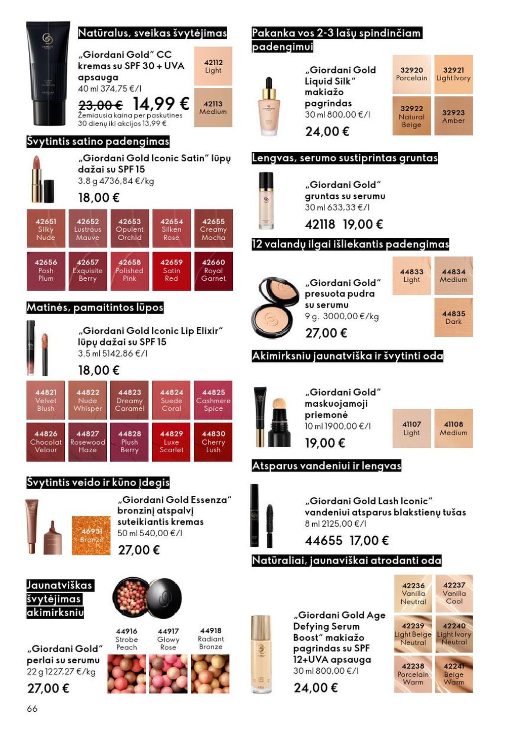 oriflame - ORIFLAME - Katalogas (2026 01 28 - 2026 02 17) - page: 66